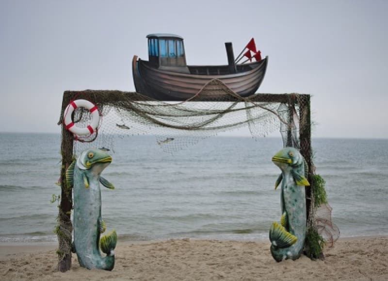 Fische XXL  , Strand Dekoration , Maritime Dekoration – 2