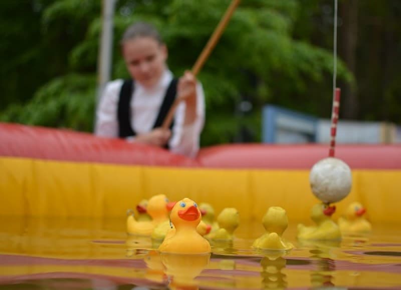Badebecken 4m , Wasserbecken , Wasserspiele, Hangeln & Angeln – 3