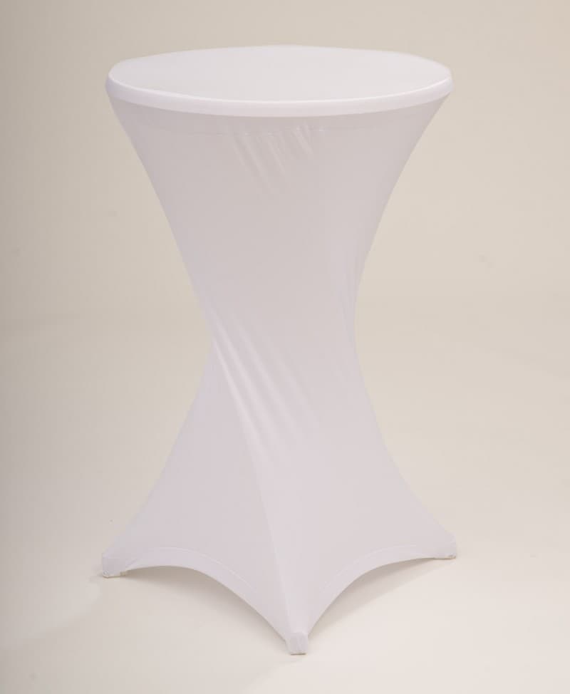 Stehtisch weiss 4 Fußsystem klappbar 70cm Bistrotisch – 4