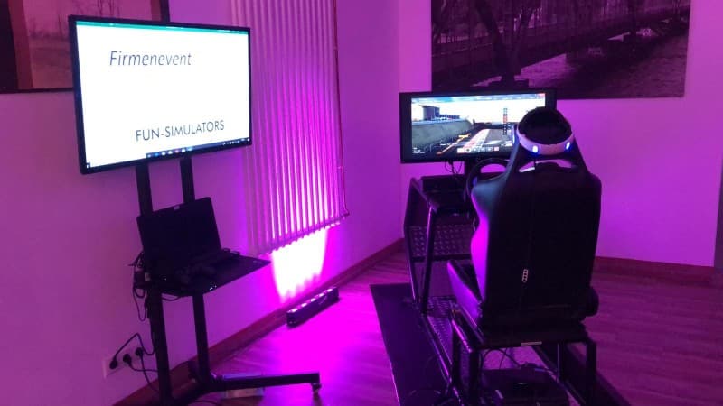 Rennsimulator Fahrsimulator Racing Simulator 3D Virtual Reality VR Renn Simulator Fahr Simulator – 4