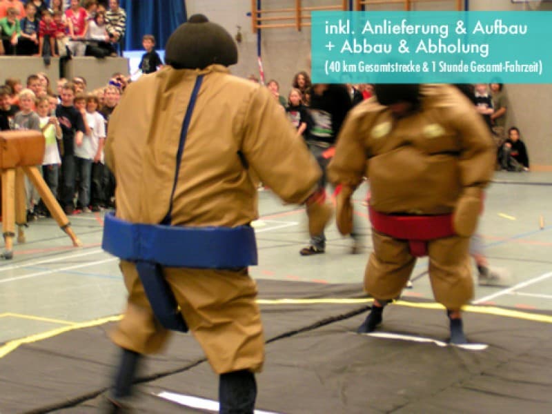 Sumo-Ringen (inkl. Anlieferung u. Aufbau + Abbau u. Abholung im Umkreis)