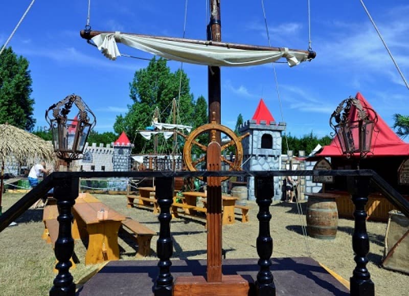 Fotopoint Ruderstand - Ansprachen Podest - Maritimes Podium, Maritime Dekoration, Hafenfest – 2