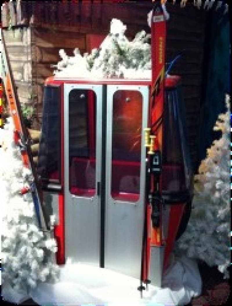 Skigondeln, Gondel, Dekorationsobjekt, Ski, Lift, Dekoration – 3