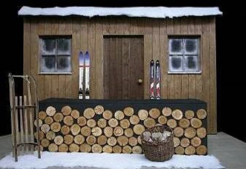 Urige Skihütten, Wander - und Almhütten Fassaden- Kulissen von www.ideko.de – 3