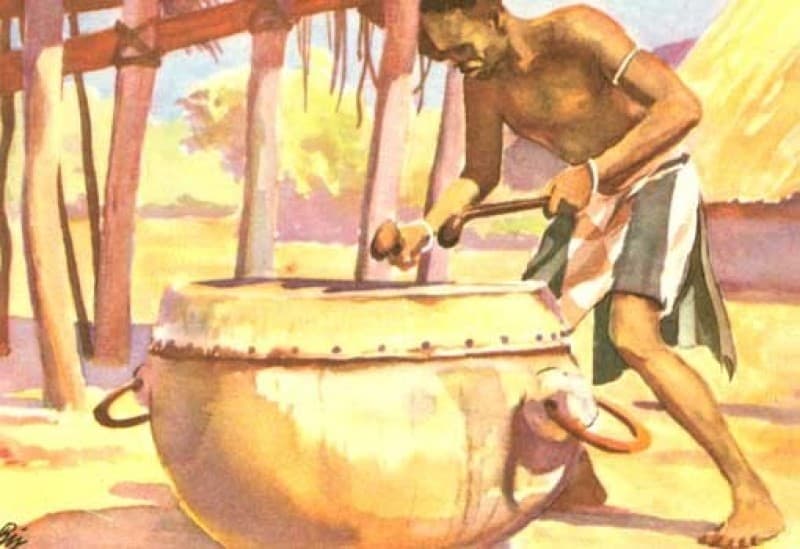 Afrika Kulisse/Kulissen - www.ideko.de