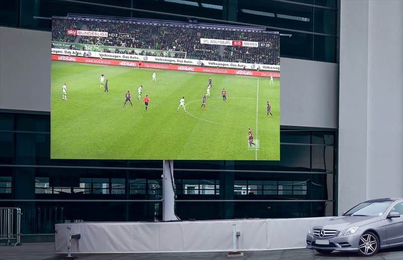 Videowall Public Viewing WM2026, LED Wand, Indoor/Outdoor für WM2026, Pixelpitch 3-6mm – 3