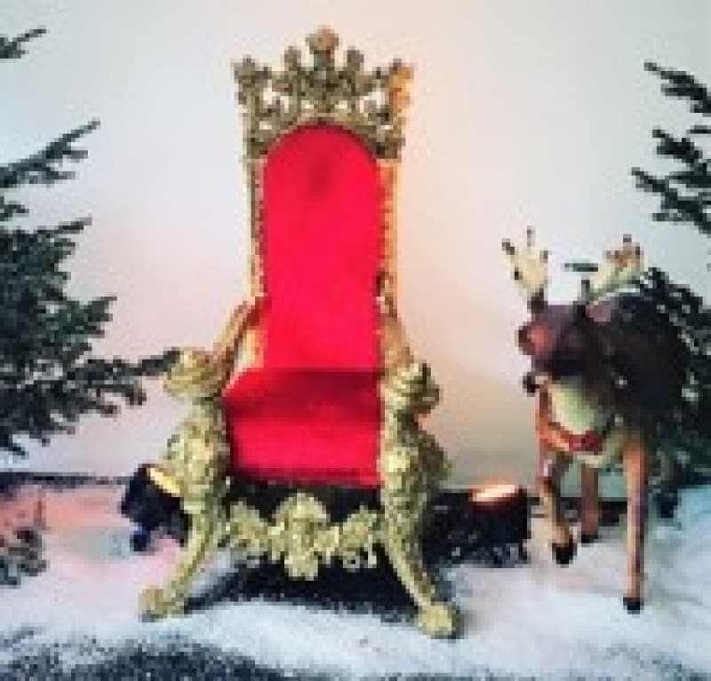 Thron / Weihnachtssessel / Weihnachtsthron  – 2