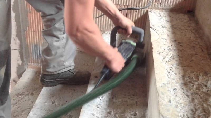 Sanierungsfräse Betonfräse – FESTOOL RGP 130 mit SCHLEIF-SCHEIBE – 3