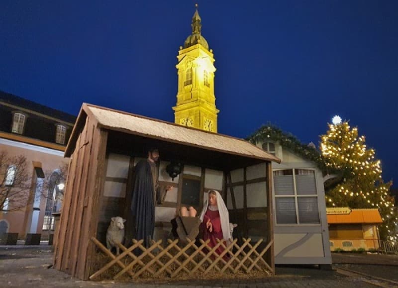 Weihnachts  Krippe , Weihnachtsmarktdekoration , Weihnachtsdekoration , Weihnachten – 3