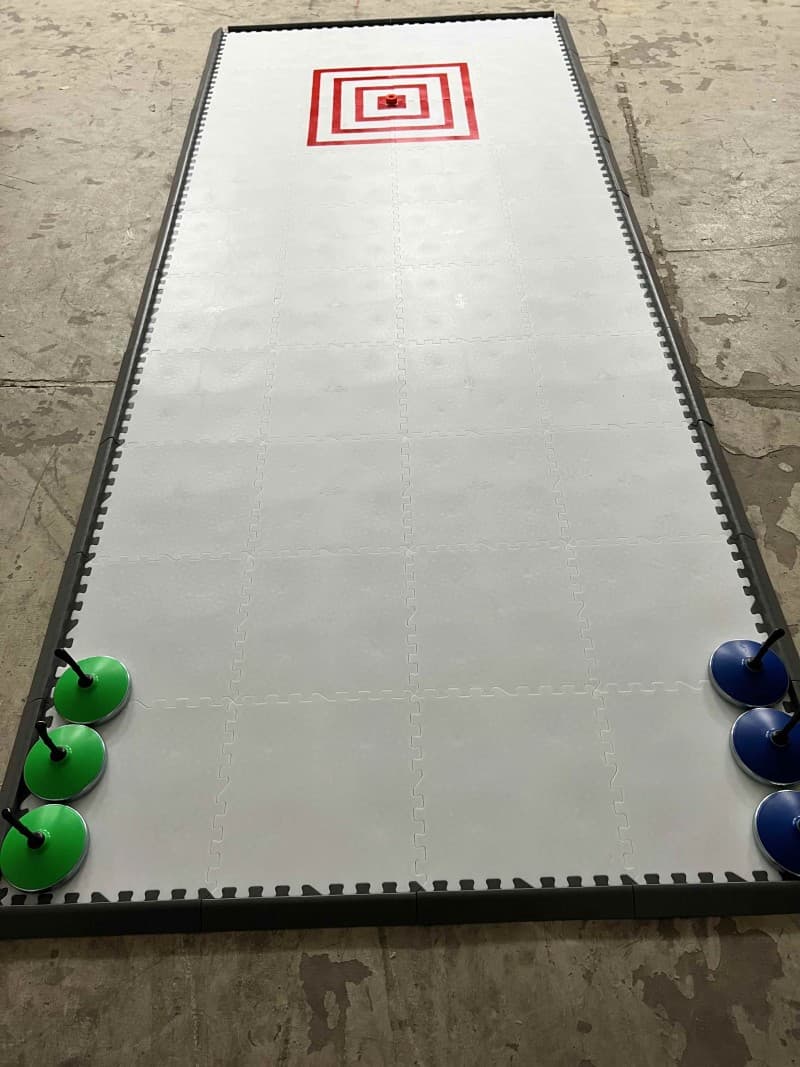 Mobile Eisstockbahn / Curling Bahn mieten – 2