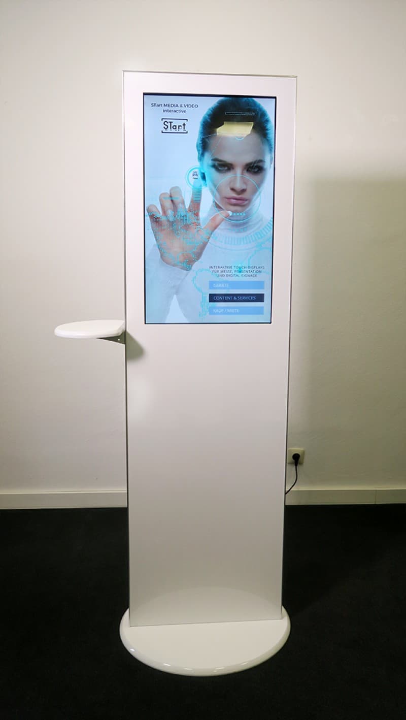 Stele mit Touchscreen – 2