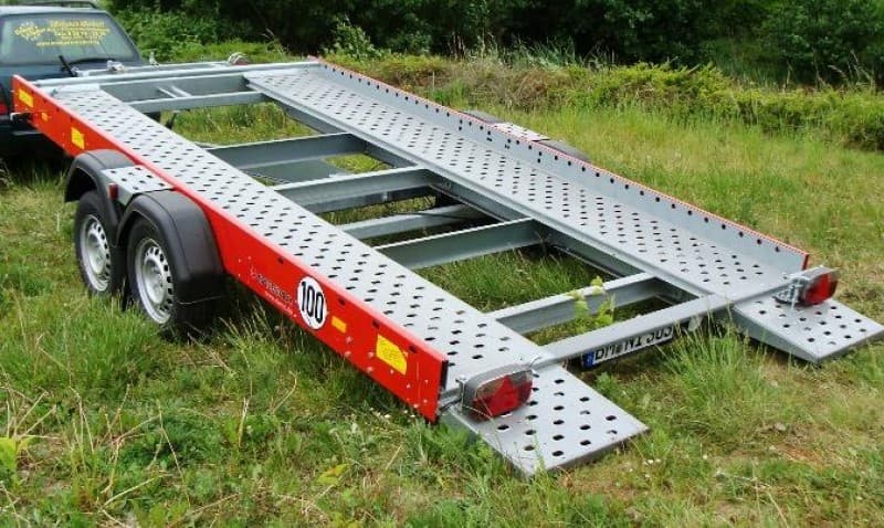 PKW Transportanhänger Autotransporter kippbar 2680 kg gebremst 100 km/h 4010x2030 Nutzlast 1930 kg