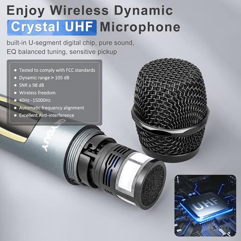 PA Anlage System 3-Wege-Außenlautsprecher-Karaoke-Maschine wiederaufladbares tragbares Bluetooth 5.0 – 3