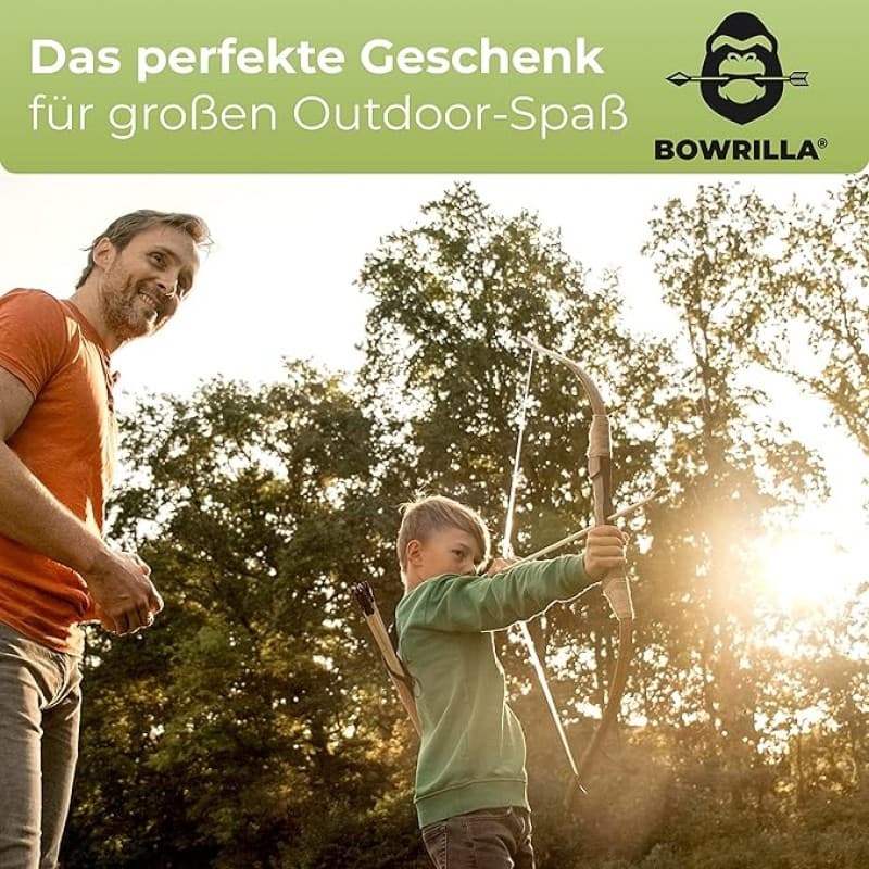 Pfeil und Bogen Kinder | 10 Pfeile mit Gummispitze Köcher und 3 Zielscheiben | Bogenschießen Kinders – 3