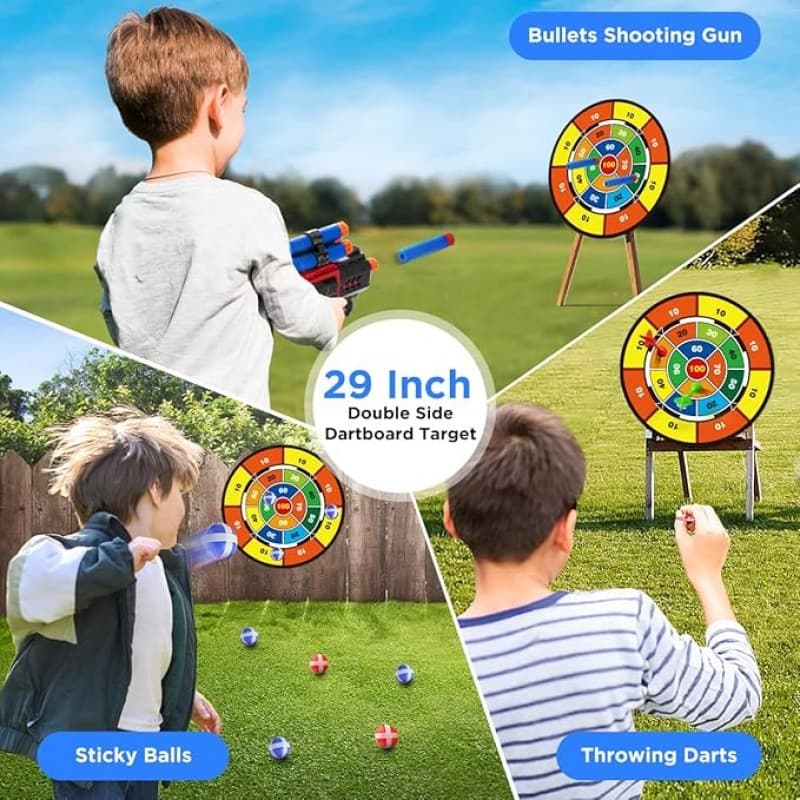 Bogenschiessen Pfeil + Bogen 2er-Pack Pfeil- und Bogenspielzeug für Kinder von 5–12 Jahren Jungen un – 3