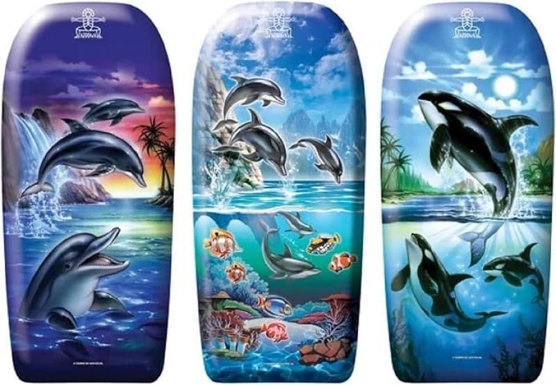 Schwimmbrett Bodyboard | Motiv: Auswahl | 82-102cm | hochwertiges EPS | Ideal als Schwimmhilfe für K