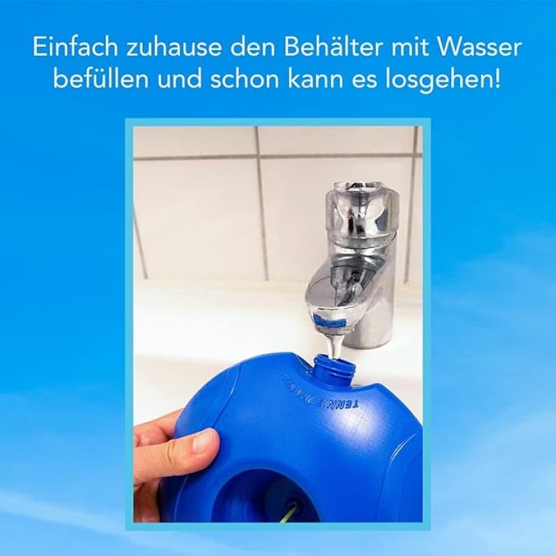 Tennisball Tennisspiel Ballspiel für draußen im Garten im Park für Kinder und Erwachsene inkl. Trans – 4
