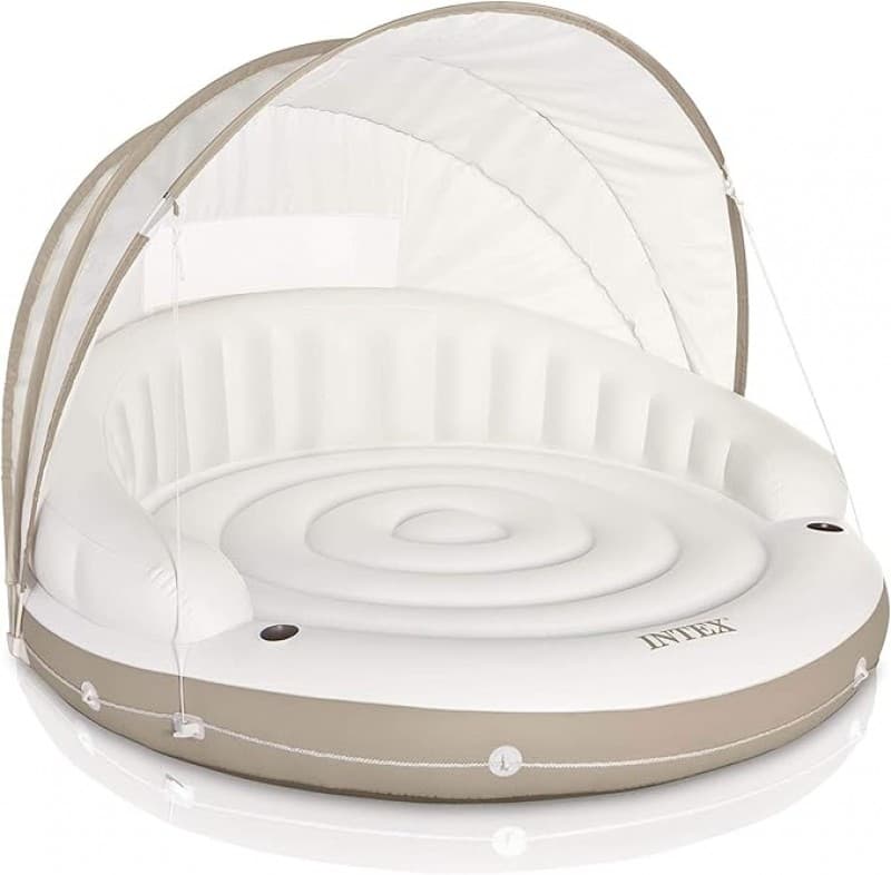 Sonneninsel Schwimminsel Relaxliege Luftmatratze Poolliege Liege Pool-Luftmatratze Badeinsel Relax – 2