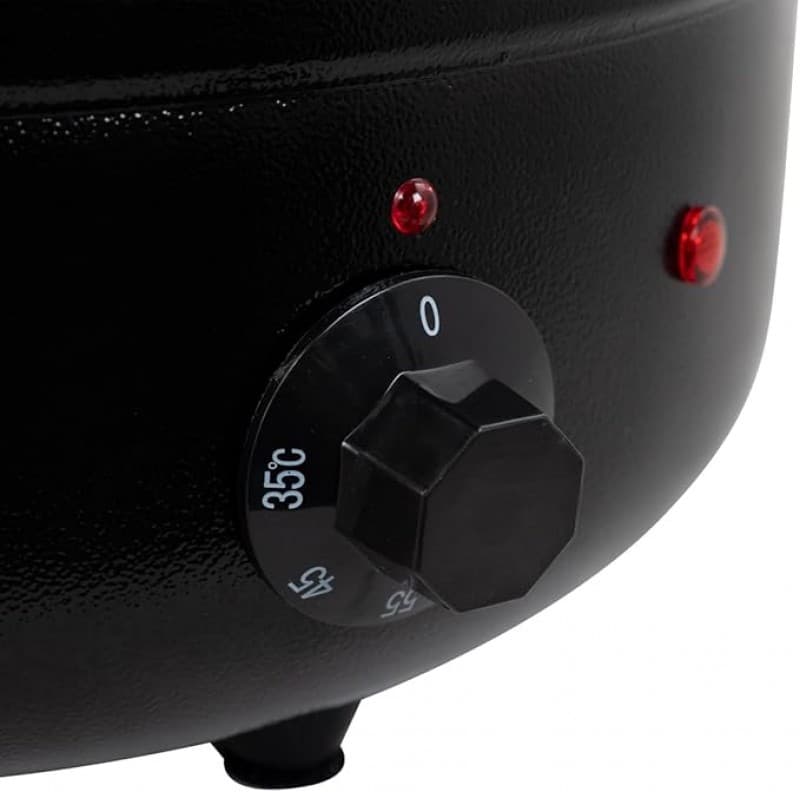 Suppentopf Topf Kochtopf Soßentopf elektrisch bis 95 °C 10 Liter schwarz Gastronomiebedarf – 5