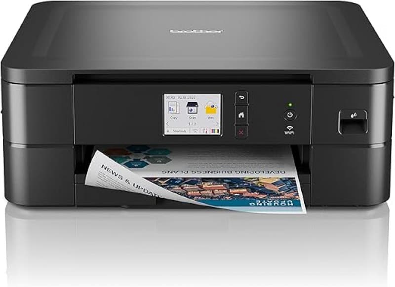 Farbtintenstrahldrucker Multifunktionsdrucker Scanner Kopierer schwarz 400 x 151 x 343 mm 17 Seiten – 2