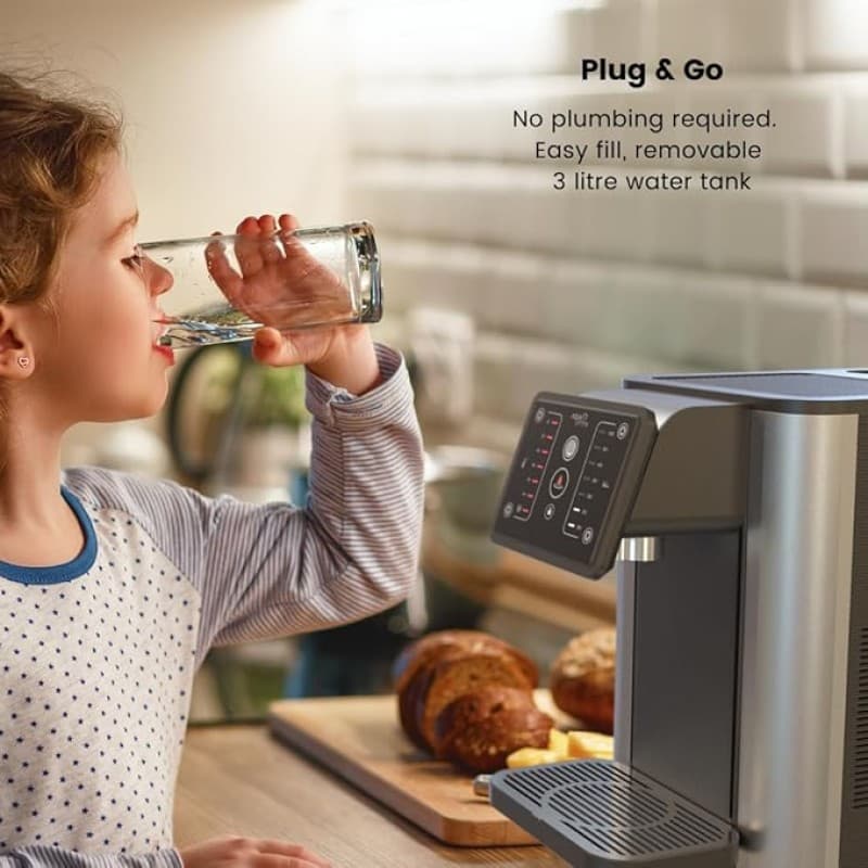 Instant-Wasserspender Wasserkocher für heißes und gekühltes Wasser 3,8 l Fassungsvermögen – 5