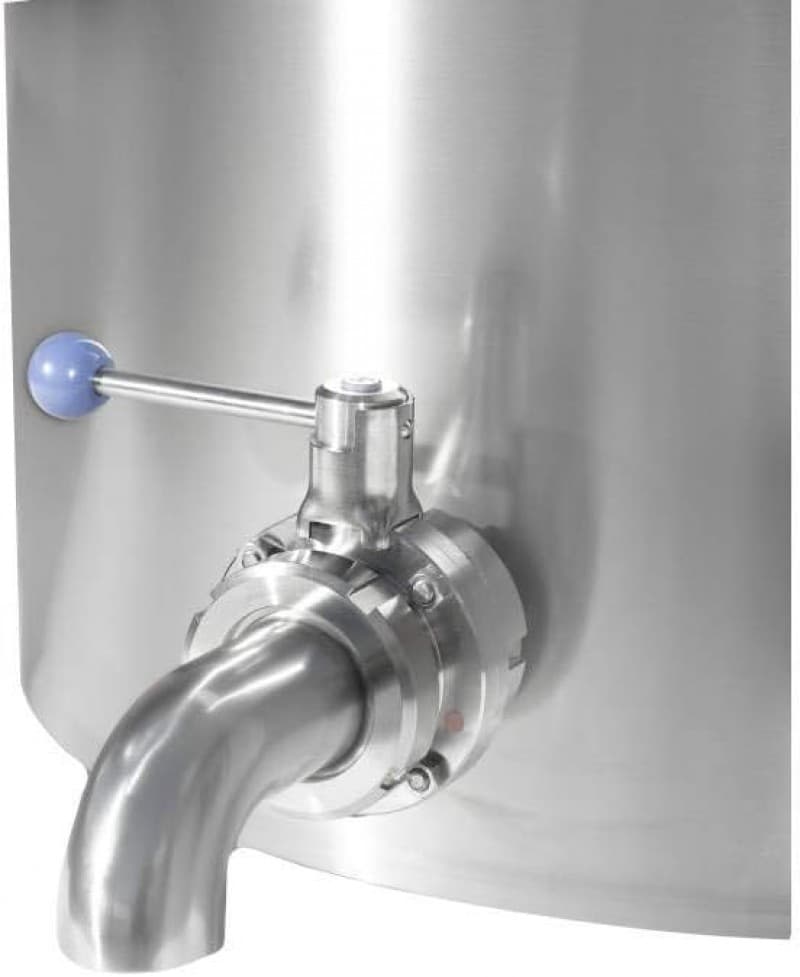 Pasteurisierer 100 L Pf dreiwandiger Käse- und Joghurtkessel mit Zeit- und Temperatureinstellung – 5