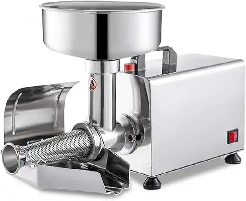 Tomatenpresse Ketchup-Maschine Soßenmaschine Tomatensieb Tomatenmühle elektrisch aus Edelstahl 370 W – 2