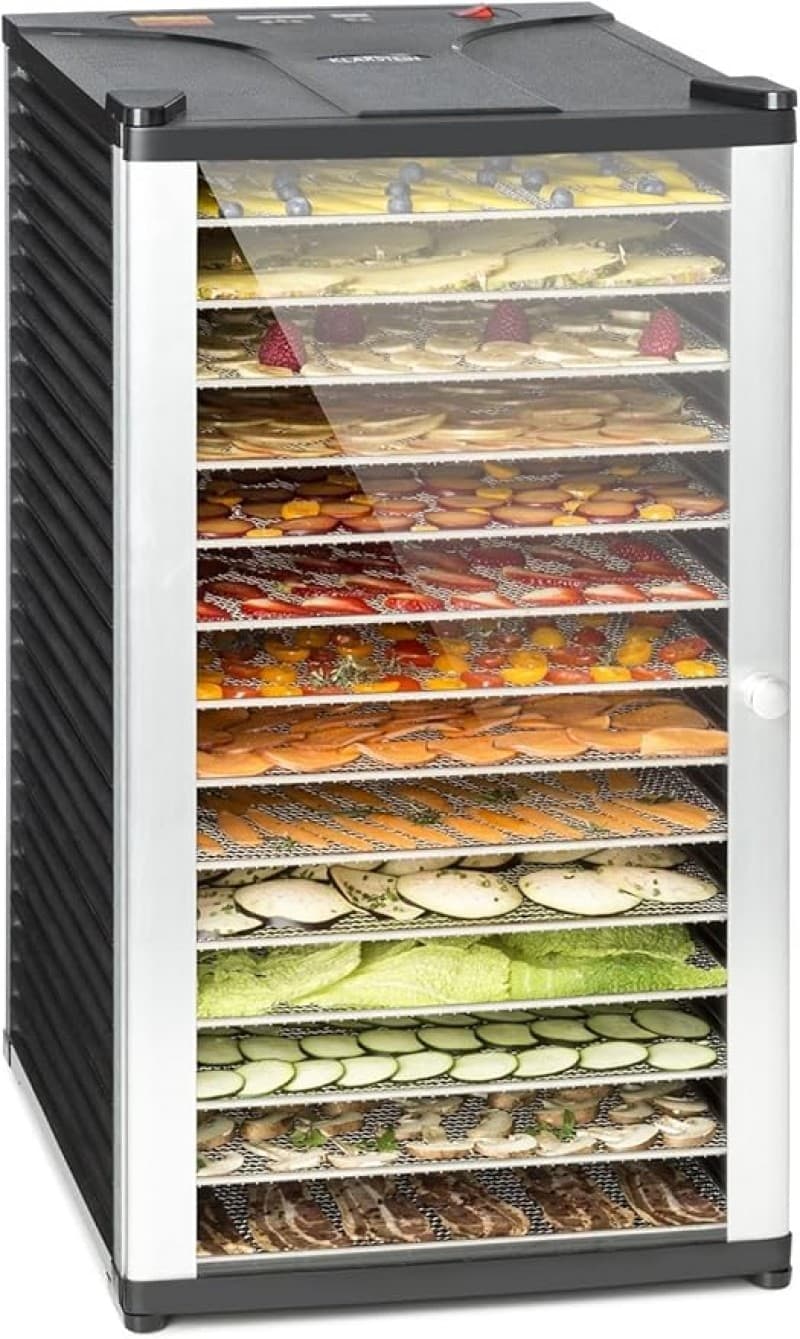 Trocknungsgerät Dörrgerät für Lebensmittel 1,8 m² Obst-/Fleisch- und Früchte-Trockner 1,8 m² Trocken – 2