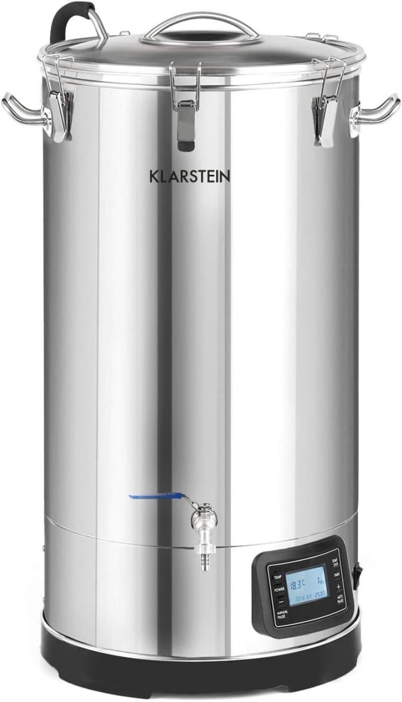 Bierbrauanlage Bierbrauset Maischekessel Bier selber brauen Brauanlage Touch-Panel Umwälzpumpe Edels – 2