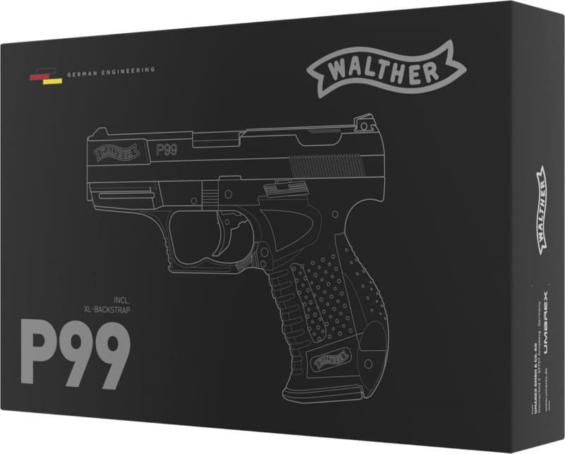 Pistole Walther P99 schwarz 6 mm für Film Theater Fernsehen Requisite für Filmaufnahmen – 3