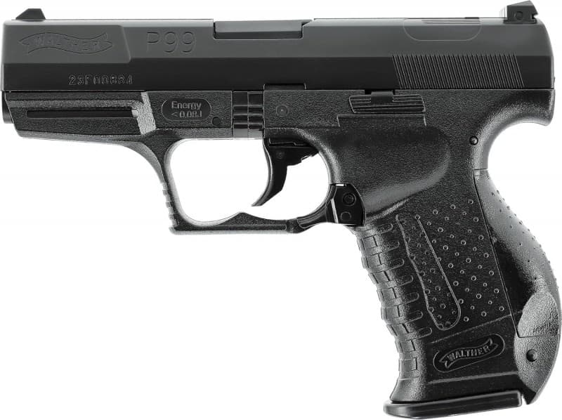 Pistole Walther P99 schwarz 6 mm für Film Theater Fernsehen Requisite für Filmaufnahmen – 2