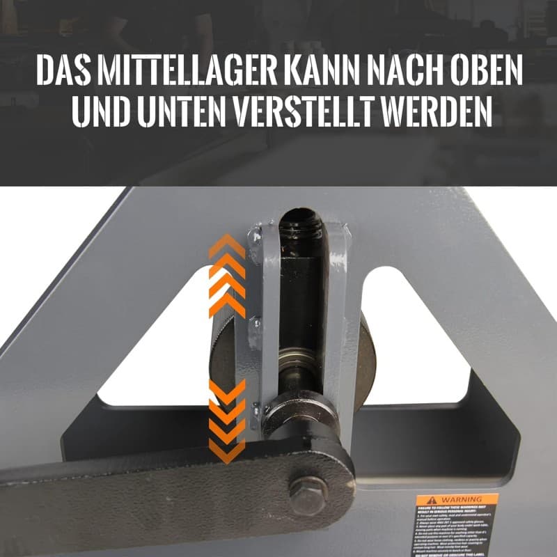 Rohrbiegemaschine Blechbiegemaschine Rundbiegemaschine Biegemaschine Rohrbieger Rundbiegegerät – 4