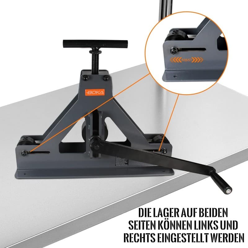 Rohrbiegemaschine Blechbiegemaschine Rundbiegemaschine Biegemaschine Rohrbieger Rundbiegegerät – 5