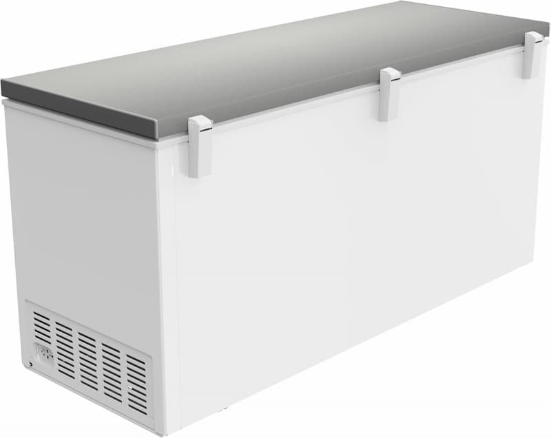 Gefriertruhe 700 L 125 W Tiefkühltruhe Kühltruhe 3 Ablagekörbe Türschloss Temperaturalarm Rollen – 2