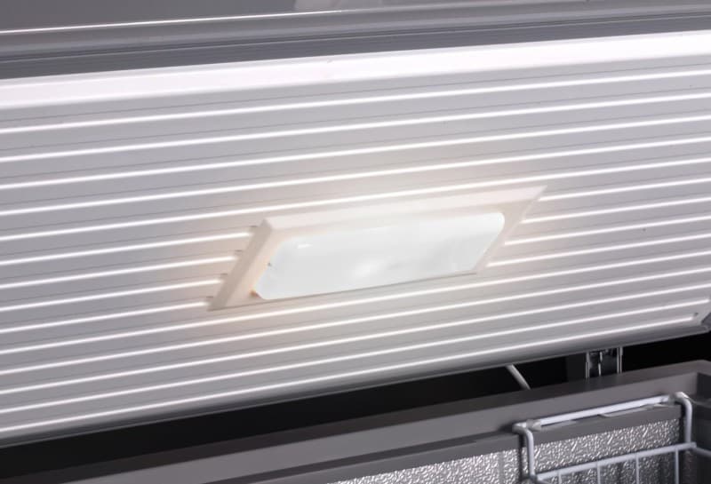 Gefriertruhe 700 L 125 W Tiefkühltruhe Kühltruhe 3 Ablagekörbe Türschloss Temperaturalarm Rollen – 4