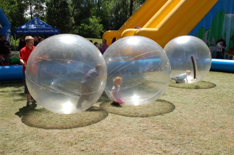 Aquakugel, Aquabälle, Wasserkugeln, Wasserbälle, Laufball – 4