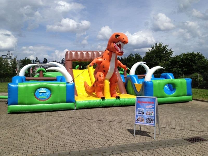 Jurrasic Park Event Modul - XXL Hüpfburg | Rutsche | Parcours