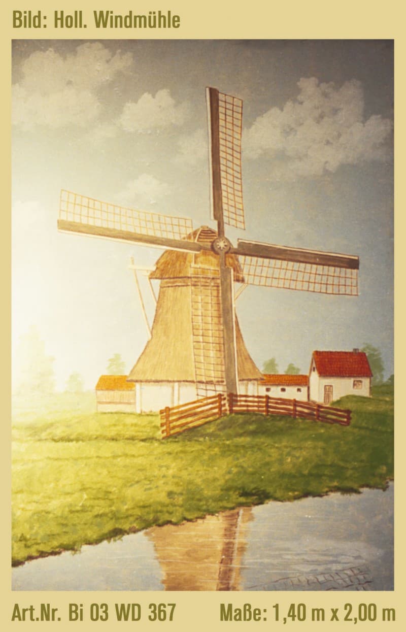 Windmühle Kulisse