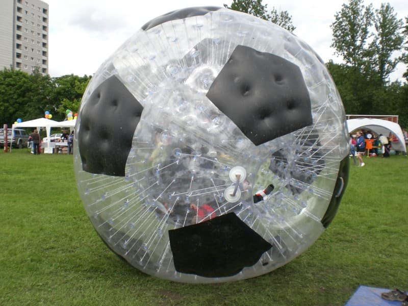 Zorbing, Zorbball, Riesenlaufball mieten
