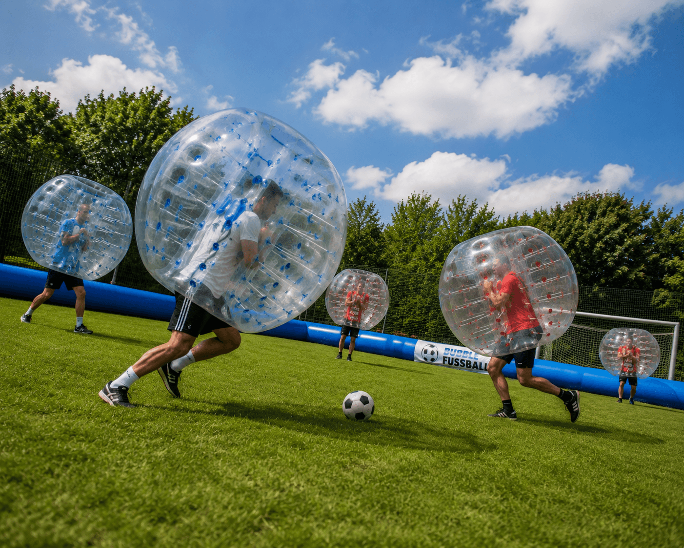 Bubble Fußball – Riesenspaß für Events, Geburtstage & Firmenfeiern