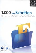 1000 Schriften für Mac (MAC)