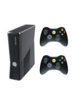Xbox 360 - Konsole Slim inkl. 2 Controller + Zubehör