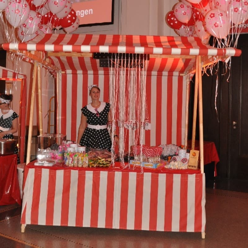 Fadenziehen am nostalgischen Marktstand – 2