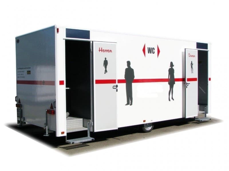 Toilettenwagen, Toilettencontainer – 2