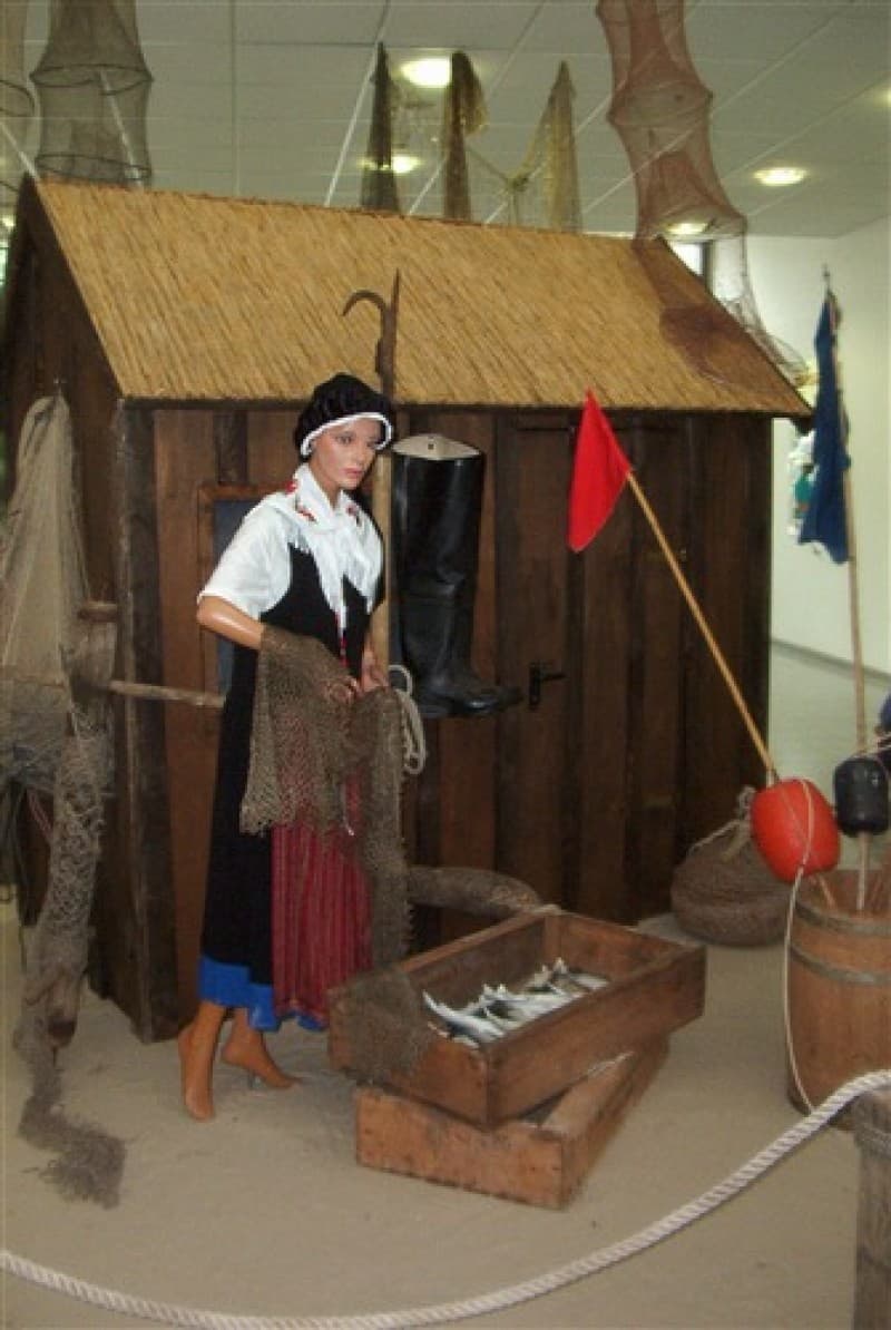 Der Fischer un sin Fru Ausstellung , Maritime Dekoration , Hafen Fest