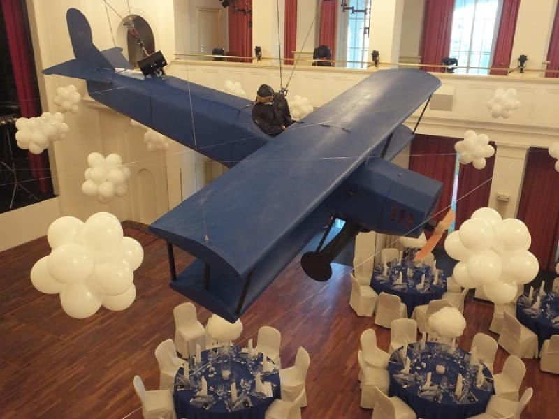 Doppeldecker , Flugzeug