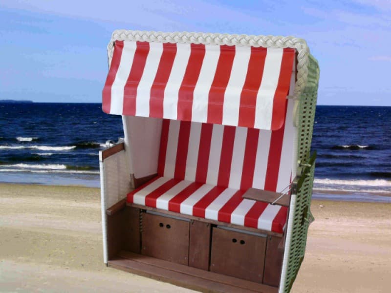 Strandkorb modern , Maritime Dekoration , Strandkörbe historisch – 3