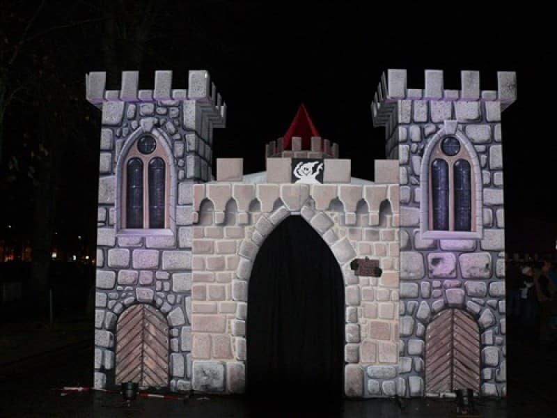 Gruselschloss , Halloween Dekoration – 4