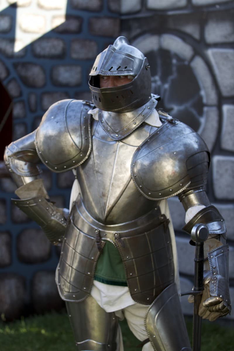 Ritter , Mittelalter Dekoration , Ritterfigur , Ritterrüstung
