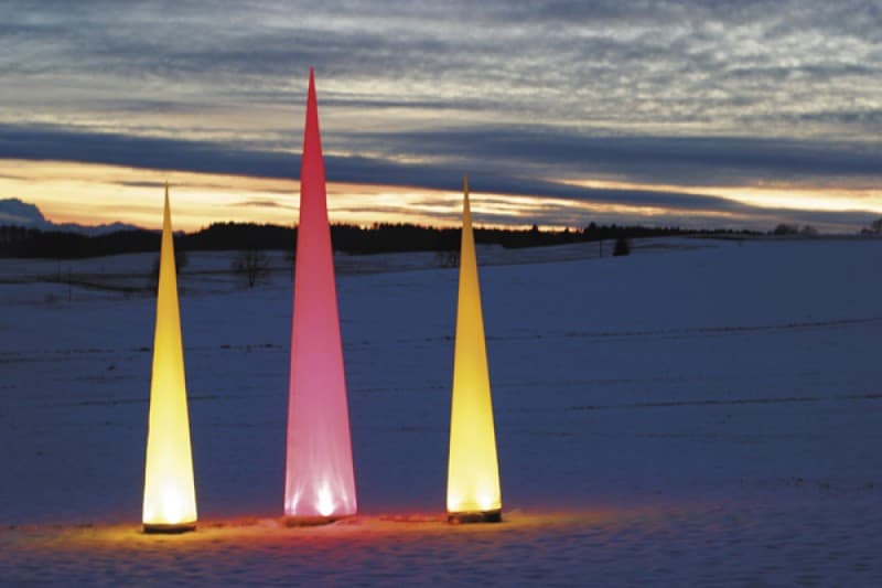 MBN Aircone / Leuchtsäule mit Farbwechsler – 2